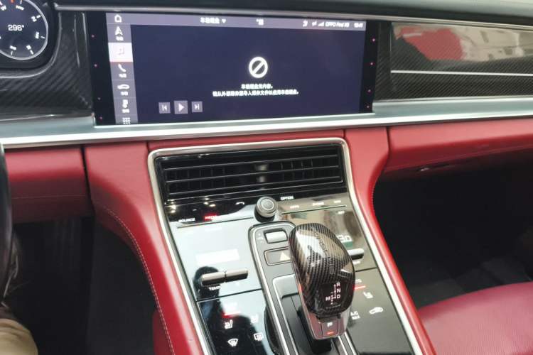 Used Porsche Panamera 2019 Panamera 2.9T Audio And AC Panel