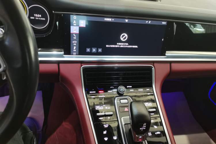 Used Porsche Panamera 2019 Panamera 2.9T Audio And AC Panel
