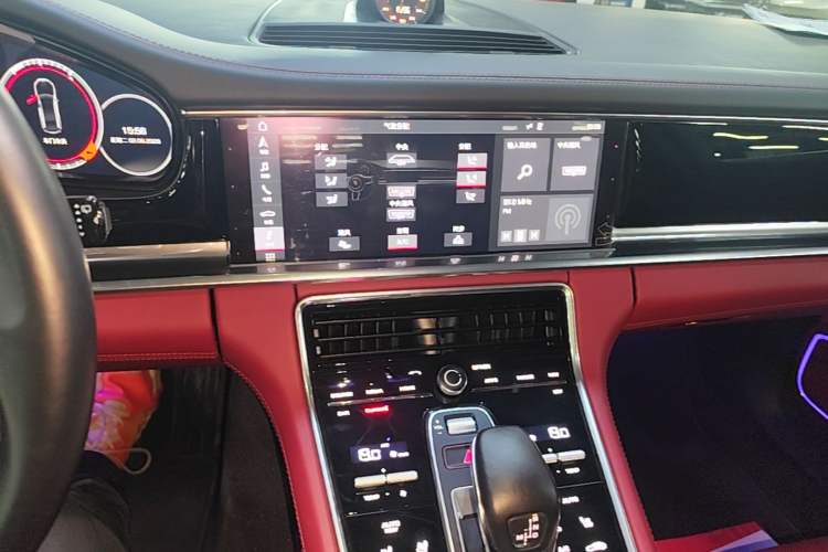 Used Porsche Panamera 2019 Panamera 2.9T Audio And AC Panel