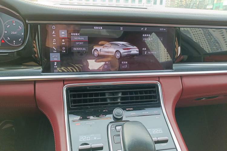 Used Porsche Panamera 2019 Panamera 2.9T Audio And AC Panel