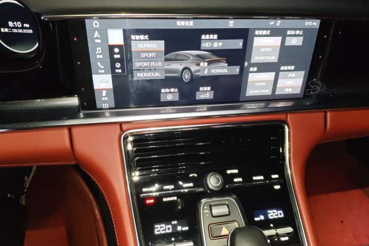 Used Porsche Panamera 2019 Panamera 2.9T Audio And AC Panel