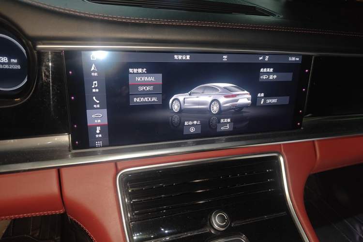 Used Porsche Panamera 2019 Panamera 2.9T Audio And AC Panel
