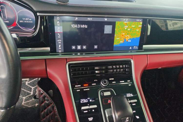 Used Porsche Panamera 2019 Panamera 2.9T Audio And AC Panel