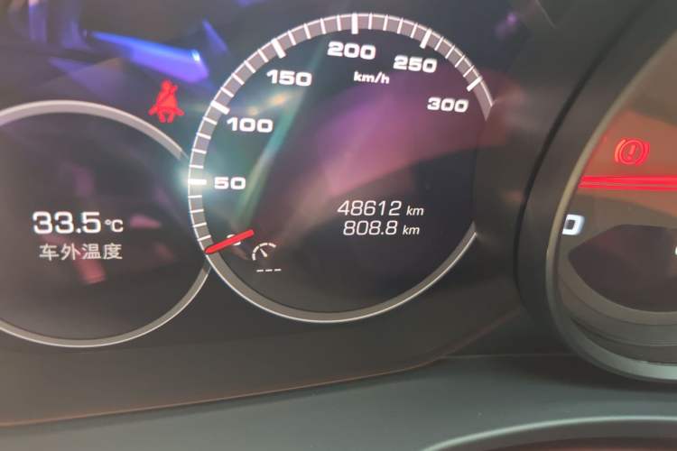 Used Porsche Panamera 2019 Panamera 4 Executive Long Wheelbase 2.9T Odometer Close Up