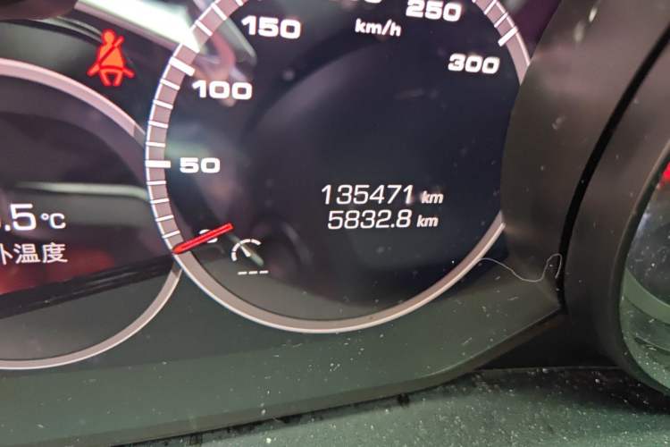 Used Porsche Panamera 2019 Panamera 2.9T Odometer Close Up