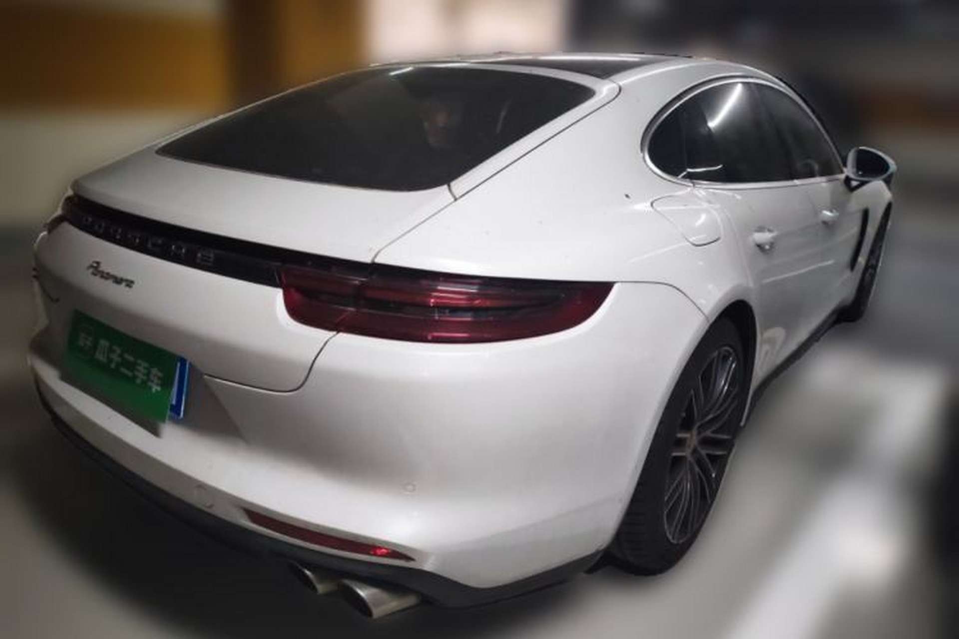 Used Porsche Panamera 2019 Panamera 2.9T Rear Right 45 Deg