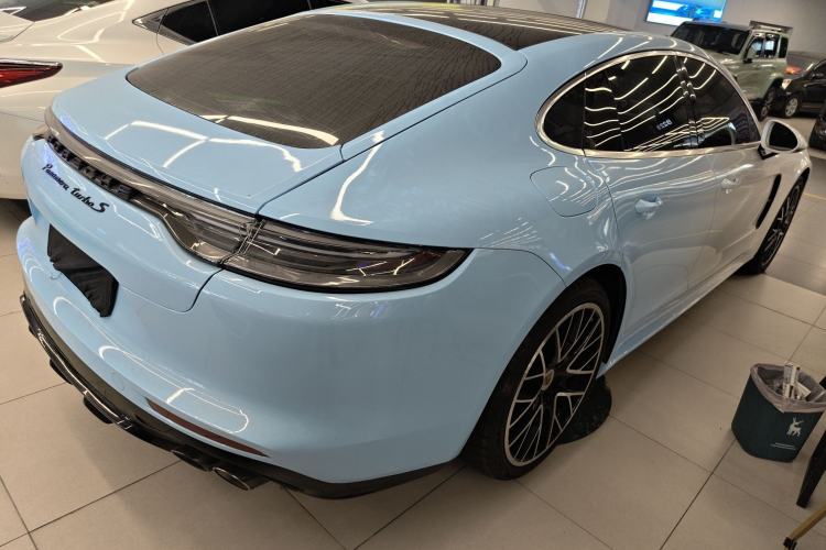 Used Porsche Panamera 2019 Panamera 2.9T Rear Right 45 Deg