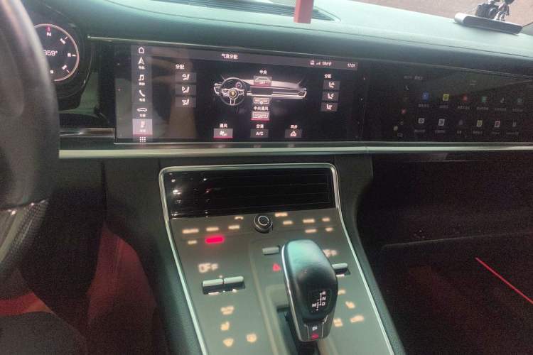 Used Porsche Panamera 2020 Panamera 10th Anniversary Edition 2.9T Audio And AC Panel