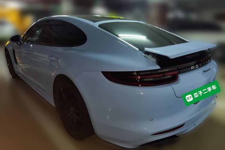 Used Porsche Panamera 2020 Panamera 10th Anniversary Edition 2.9T Rear Left 45 Deg