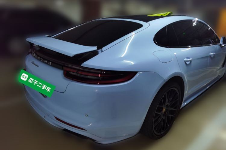 Used Porsche Panamera 2020 Panamera 10th Anniversary Edition 2.9T Rear Right 45 Deg