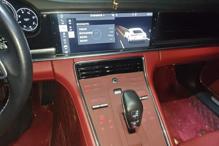 Used Porsche Panamera 2020 Panamera 10th Anniversary Edition 2.9T Audio And AC Panel