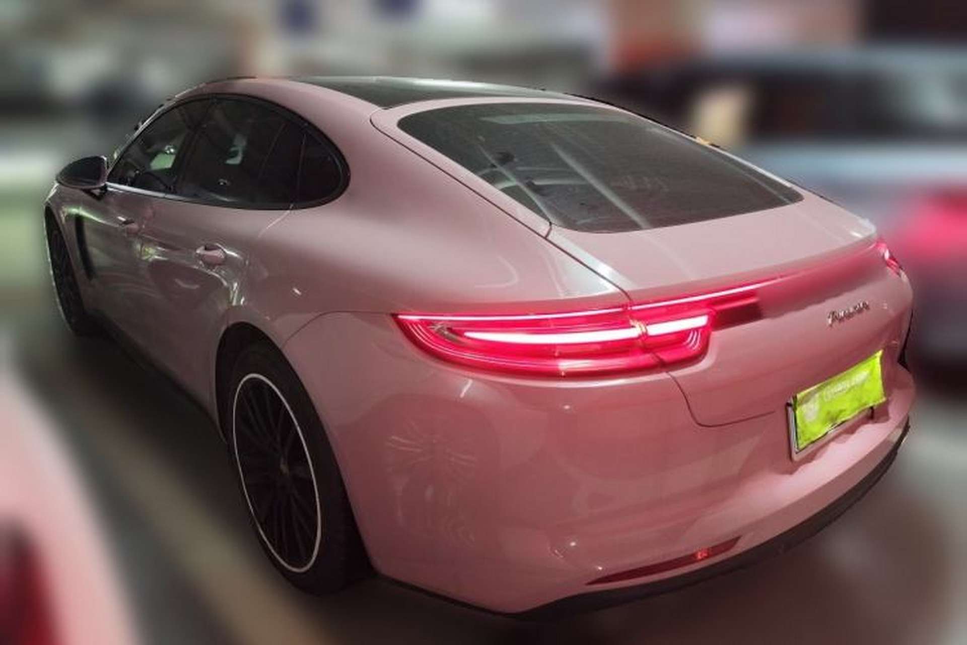 Used Porsche Panamera 2020 Panamera 10th Anniversary Edition 2.9T Rear Left 45 Deg