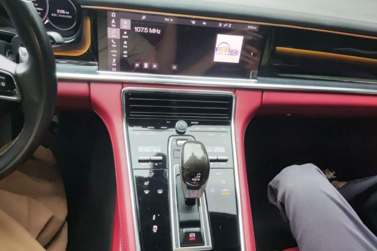 Used Porsche Panamera 2021 Panamera 2.9T Audio And AC Panel