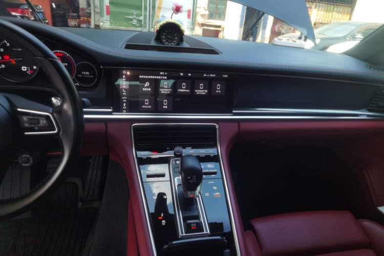 Used Porsche Panamera 2021 Panamera 2.9T Audio And AC Panel