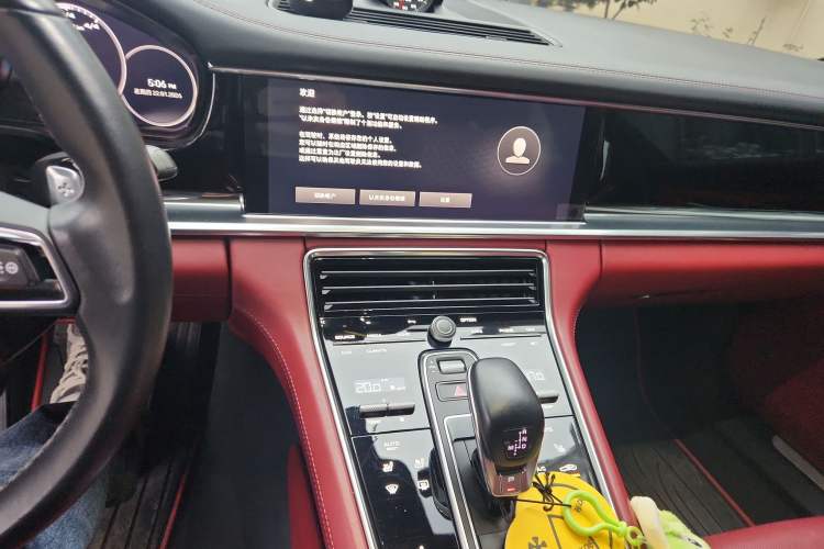 Used Porsche Panamera 2021 Panamera 2.9T Audio And AC Panel