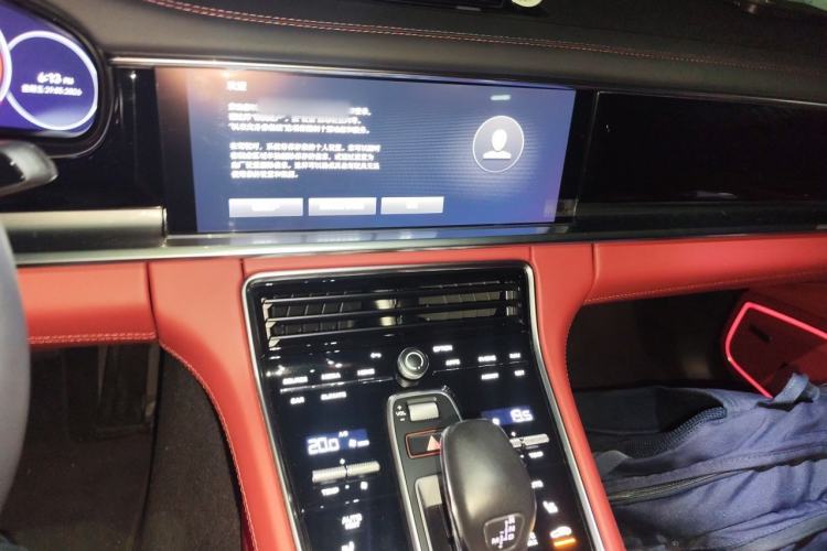 Used Porsche Panamera 2021 Panamera 2.9T Audio And AC Panel