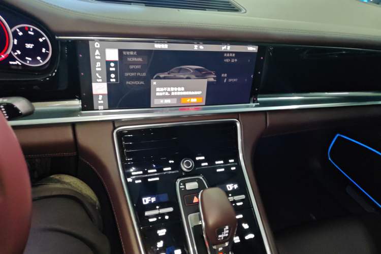 Used Porsche Panamera 2021 Panamera 2.9T Audio And AC Panel