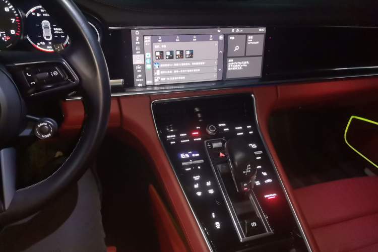 Used Porsche Panamera 2021 Panamera 4 E-Hybrid 2.9T Audio And AC Panel