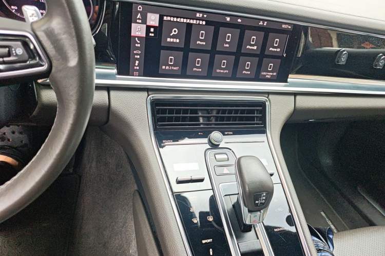 Used Porsche Panamera 2021 Panamera 2.9T Audio And AC Panel
