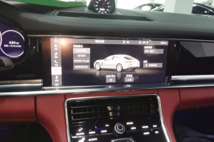 Used Porsche Panamera 2021 Panamera 2.9T Audio And AC Panel
