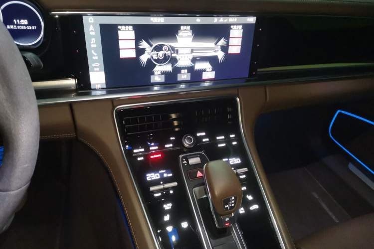 Used Porsche Panamera 2021 Panamera 2.9T Audio And AC Panel
