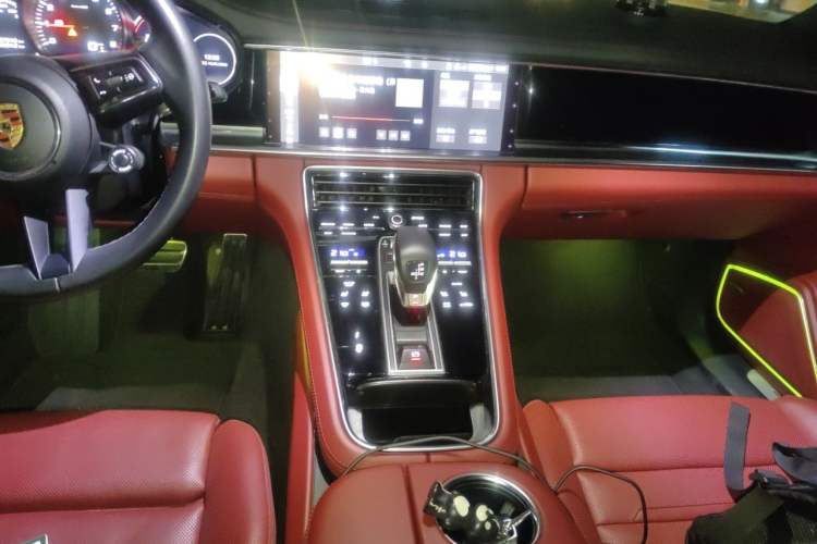 Used Porsche Panamera 2021 Panamera 4S 2.9T Audio And AC Panel