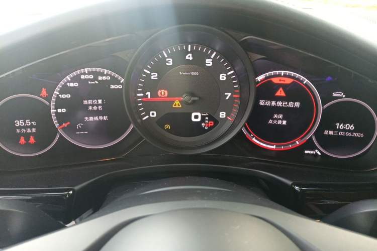 Used Porsche Panamera 2021 Panamera Executive Long Wheelbase 2.9T Instrument Cluster