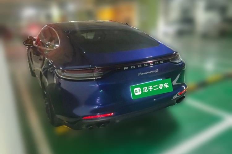 Used Porsche Panamera 2021 Panamera 4S 2.9T Rear Left 45 Deg