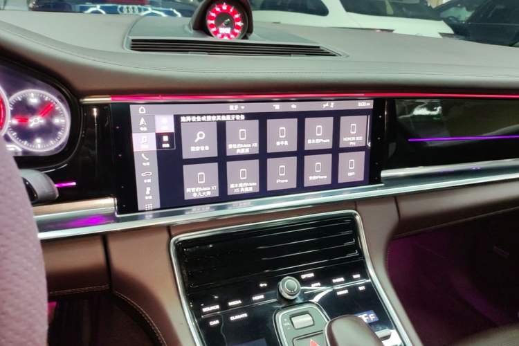 Used Porsche Panamera 2021 Panamera 2.9T Audio And AC Panel