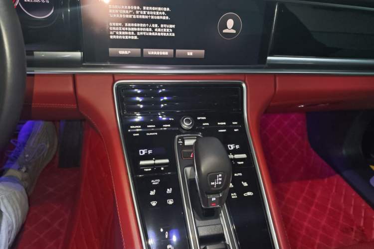 Used Porsche Panamera 2021 Panamera Executive Long Wheelbase 2.9T Audio And AC Panel