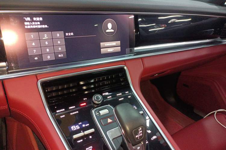 Used Porsche Panamera 2021 Panamera 2.9T Audio And AC Panel