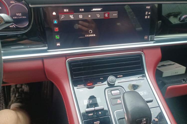Used Porsche Panamera 2021 Panamera 2.9T Audio And AC Panel