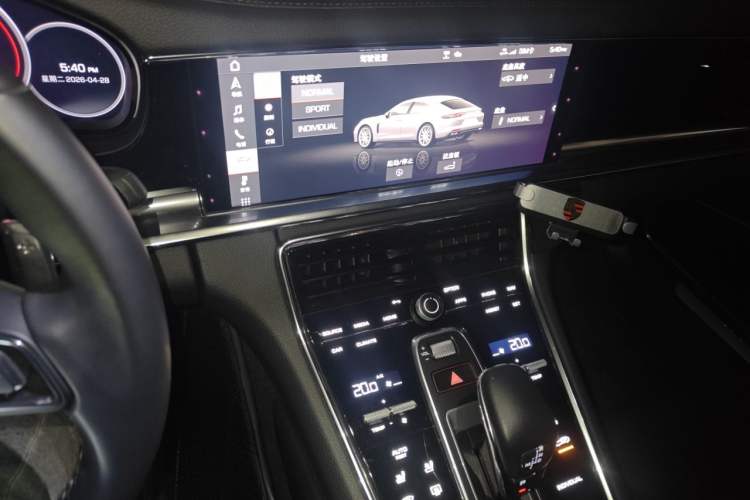 Used Porsche Panamera 2021 Panamera 2.9T Audio And AC Panel