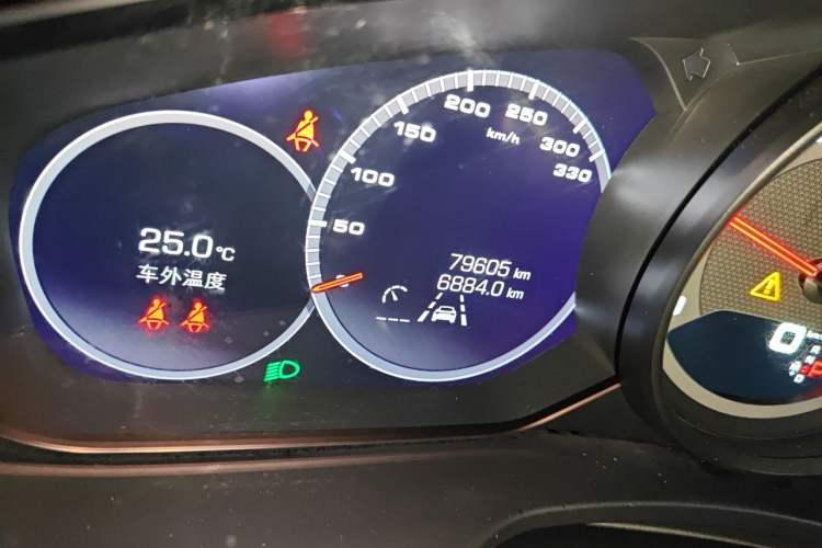 Used Porsche Panamera 2021 Panamera 4 Sport Turismo 2.9T Odometer Close Up