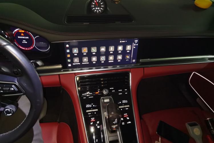 Used Porsche Panamera 2021 Panamera 2.9T Audio And AC Panel