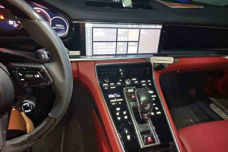 Used Porsche Panamera 2021 Panamera 2.9T Audio And AC Panel