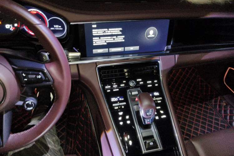 Used Porsche Panamera 2021 Panamera 2.9T Audio And AC Panel