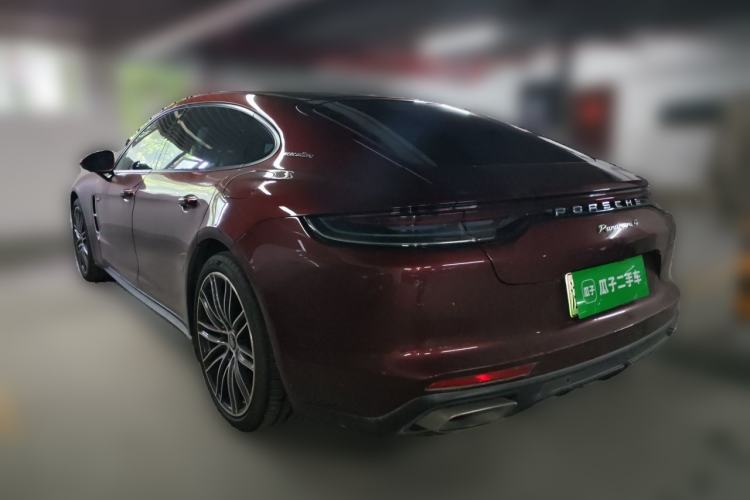 Used Porsche Panamera 2021 Panamera 4 E-Hybrid Executive Long Wheelbase 2.9T Rear Left 45 Deg