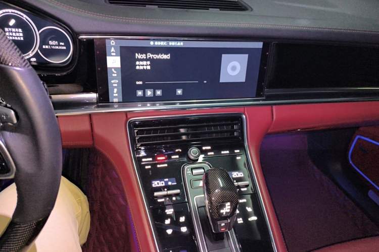 Used Porsche Panamera 2021 Panamera 2.9T Audio And AC Panel