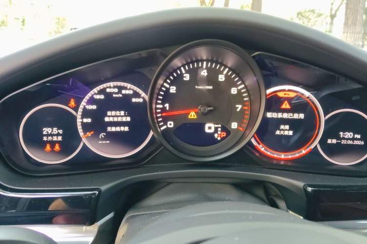 Used Porsche Panamera 2021 Panamera 4 Executive Long Wheelbase 2.9T Instrument Cluster