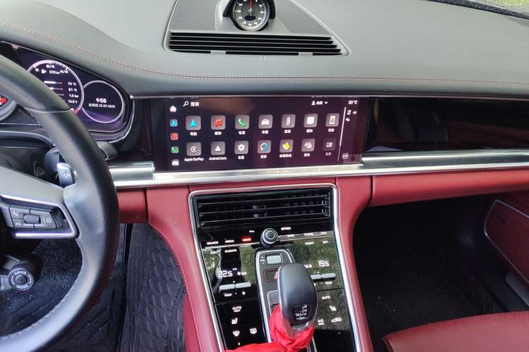 Used Porsche Panamera 2021 Panamera 2.9T Audio And AC Panel