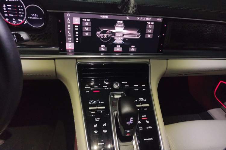 Used Porsche Panamera 2021 Panamera 2.9T Audio And AC Panel