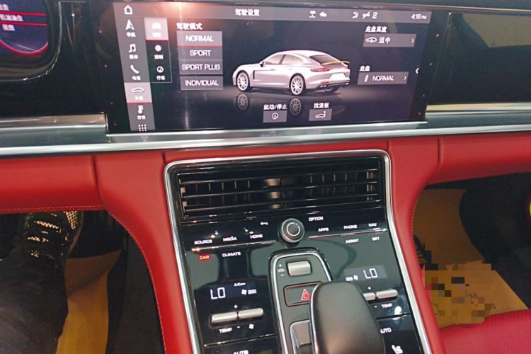 Used Porsche Panamera 2021 Panamera 2.9T Audio And AC Panel