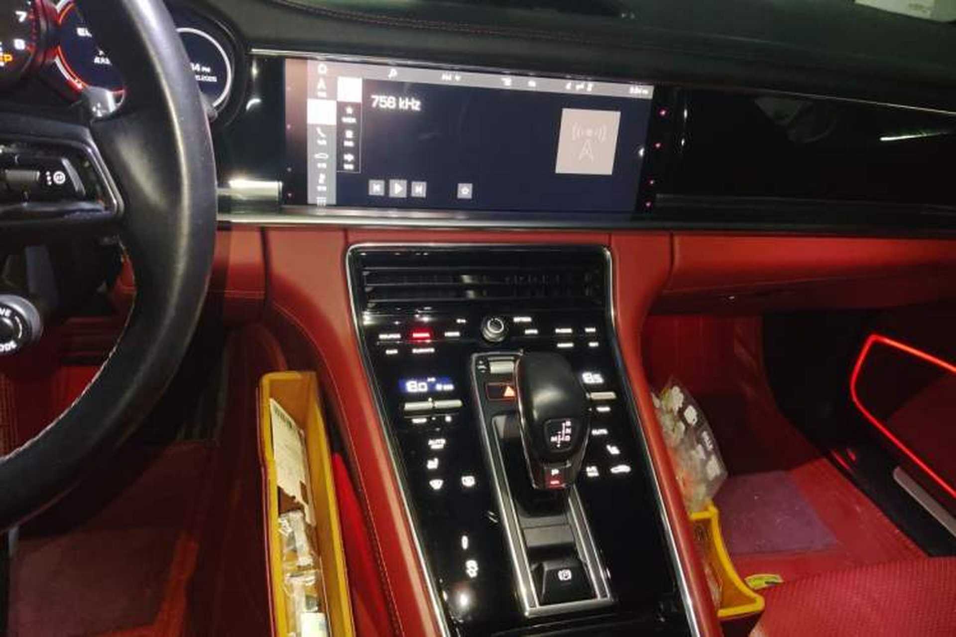 Used Porsche Panamera 2021 Panamera 2.9T Audio And AC Panel