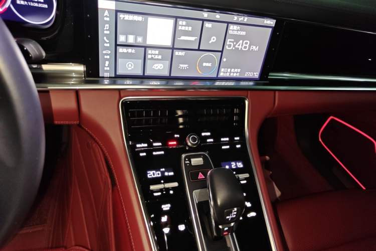 Used Porsche Panamera 2021 Panamera 2.9T Audio And AC Panel