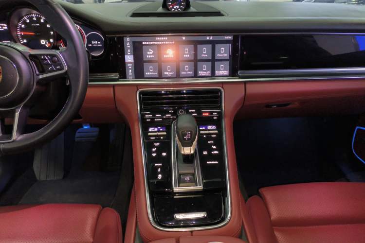 Used Porsche Panamera 2021 Panamera 2.9T Audio And AC Panel