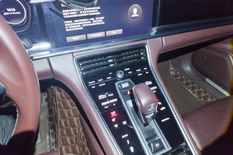 Used Porsche Panamera 2021 Panamera 2.9T Audio And AC Panel