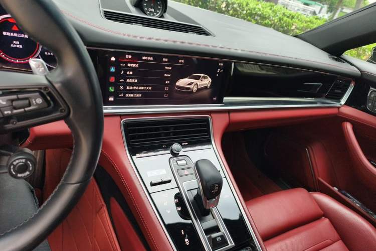Used Porsche Panamera 2021 Panamera 2.9T Audio And AC Panel