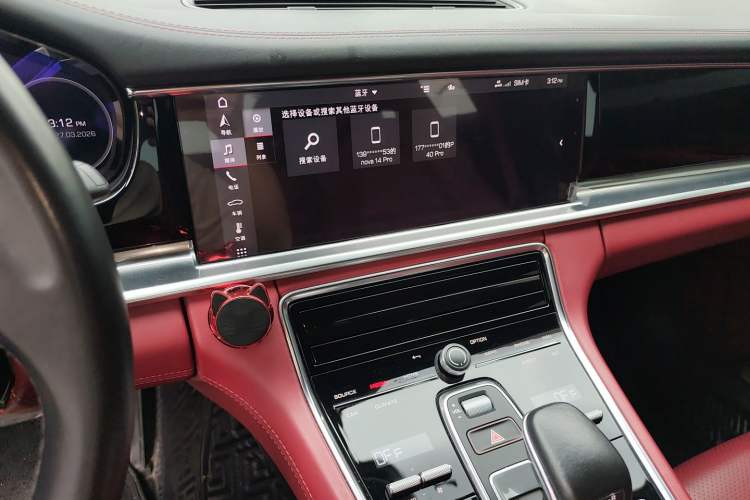 Used Porsche Panamera 2021 Panamera 2.9T Audio And AC Panel