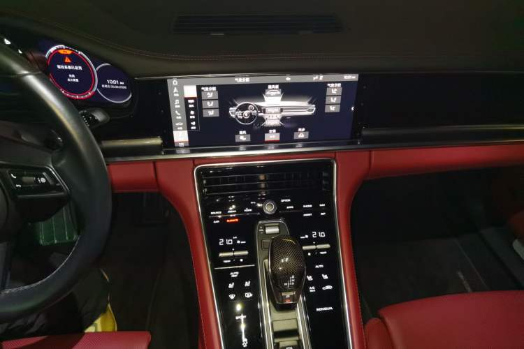 Used Porsche Panamera 2021 Panamera 2.9T Audio And AC Panel
